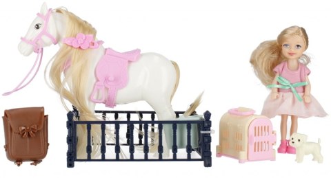 DOLL 13CM ACCESSORIES HORSE MEGA CREATIVE 499350