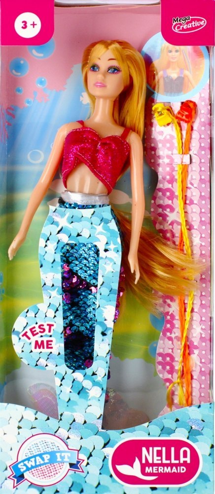 MERMAID DOLL 30CM MEGA CREATIVE 484553