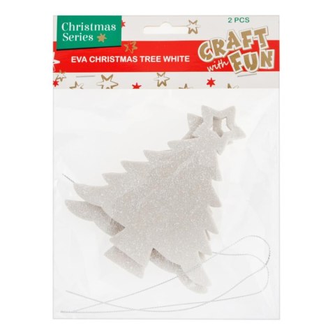 DECORATIVE FOAM BN EVA CHRISTMAS TREE GOLD PENDANT CRAFT WITH FUN 438799