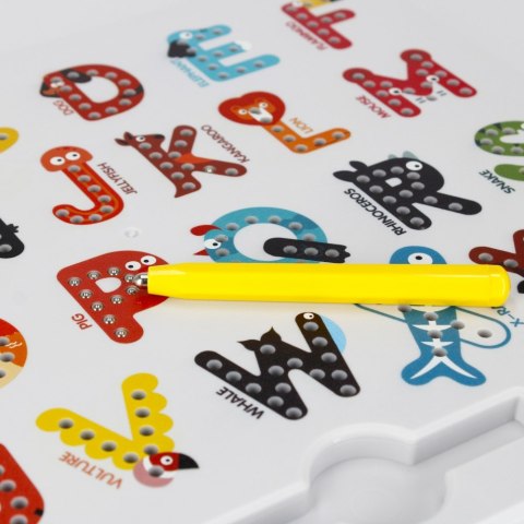MAGNETIC BOARD WITH ACCESSORIES LETTERS/ANIMALS MEGA CREATIVE 498882