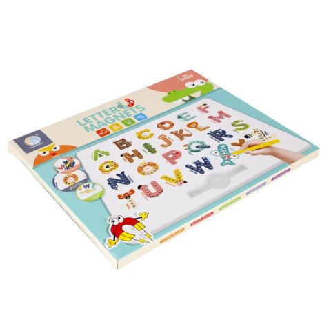 MAGNETIC BOARD WITH ACCESSORIES LETTERS/ANIMALS MEGA CREATIVE 498882