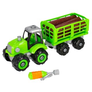 TURNING TRACTOR WITH ACCESSORIES MEGA CREATIVE 482971