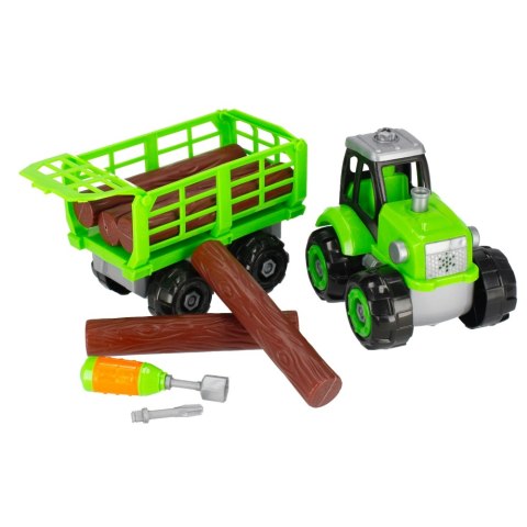 TURNING TRACTOR WITH ACCESSORIES MEGA CREATIVE 482971