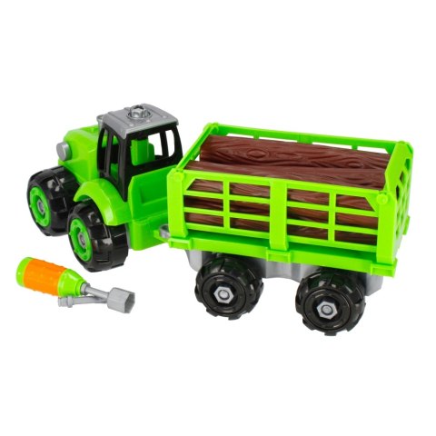 TURNING TRACTOR WITH ACCESSORIES MEGA CREATIVE 482971