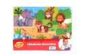 WOODEN ZOO Jigsaw Puzzle 7 Pieces. FOL SMILY PLAY SPW83613AN