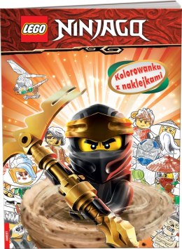PAINTING BOOK A4 LEGO NINJAGO STICKERS AM