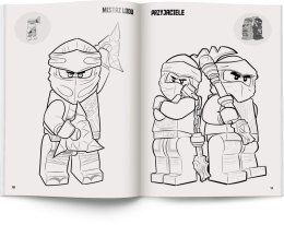 PAINTING BOOK A4 LEGO NINJAGO STICKERS AM