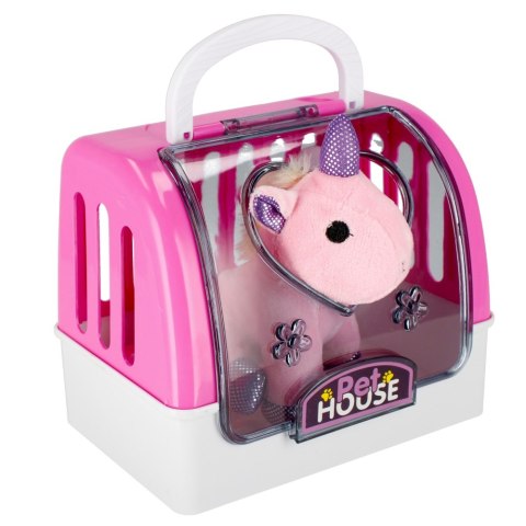 PET CARRIER WITH A PLUSH UNICORN MEGA CREATIVE 499071