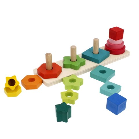 WOODEN MEGA CREATIVE WOODEN PYRAMID 459786