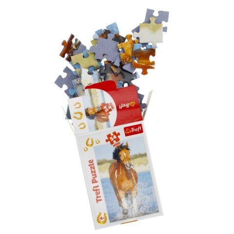 PUZZLE 54EL TREFL 19724 MINI WORLD OF HORSES PUD TREFL 19724 TR