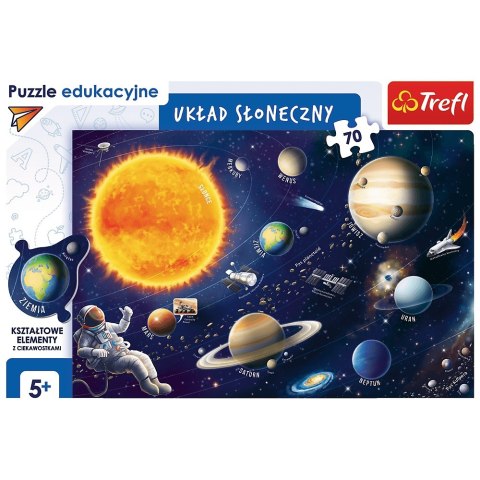 PUZZLE 70 ELEMENTS SOLAR SYSTEM TREFL 15559