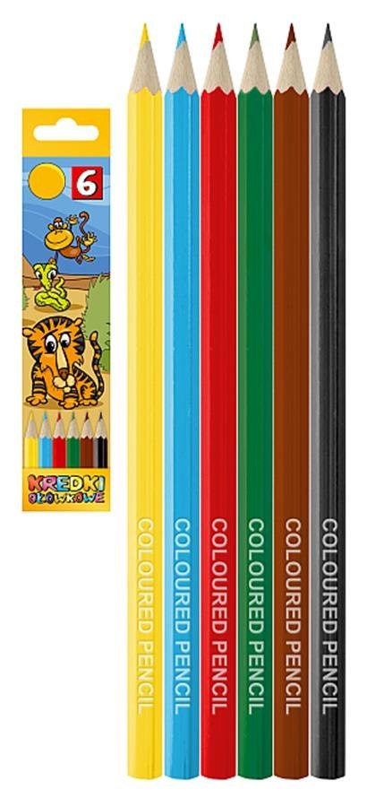 PENCILS 6 COLOR/180 MIX BOXES