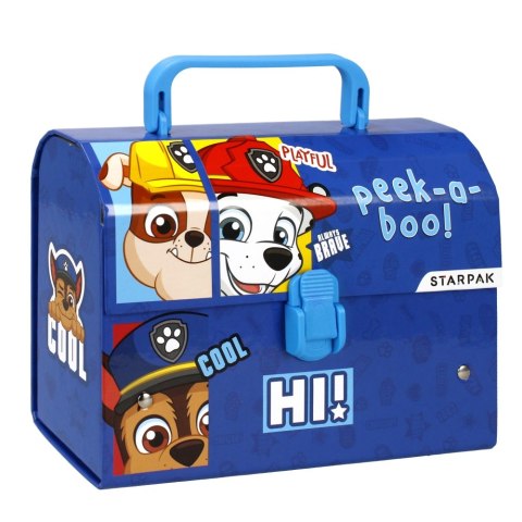 CARDBOARD BOX WITH HANDLE PAW PATROL STARPAK 353757