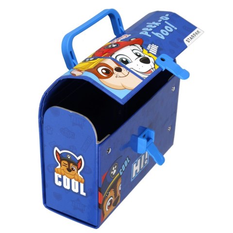 CARDBOARD BOX WITH HANDLE PAW PATROL STARPAK 353757