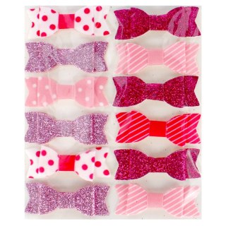 DECORATIVE FABRIC SELF-ADHESIVE BOWS CRAFT WITH FUN 463858