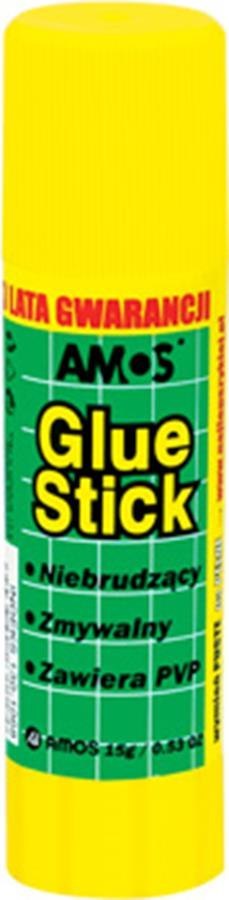 GLUE STICK AMOS 15 G DISPLAY 20 PCS.