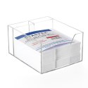 PLASTIC CUBE WITH WHITE SHEET 85X85MM STARPAK 154141