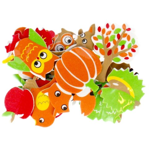 FOAM STICKERS FOREST ANIMALS CRAFT WITH FUN 463446