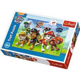 PUZZLE 60 PIECES PAW PATROL READY FOR ACTION TREFL 17321
