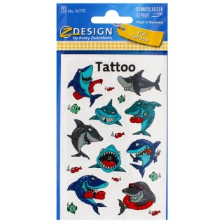 TATTOO 120X75 SHARKS ZF TATOO B/C ZWECKFORM 56770