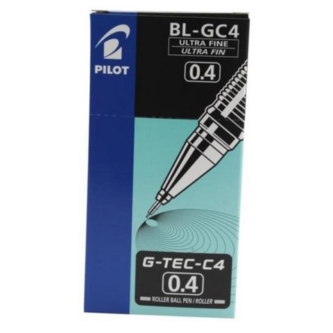 GEL FINE PEN G-TEC C4 BLACK REMOTE BL-GC4-B