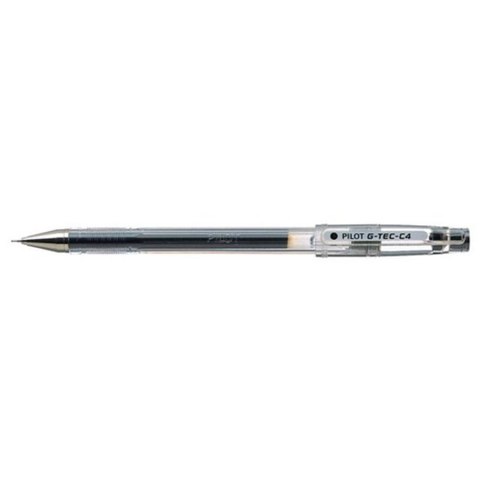 GEL FINE PEN G-TEC C4 BLACK REMOTE BL-GC4-B