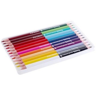 TWO-SIDED PENCILS 24 COLORS COLORINO PATIO 33046