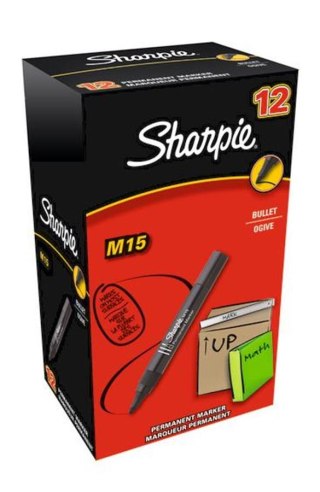 MARKER PERMAN OKR SHARPIE 55211 M15 BLACK PUD A 12