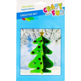 CREATIVE KIT CHRISTMAS TREE CRAFT WITH FUN 480010