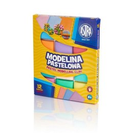 MODELIN 12 COLORS PASTEL ASTRA 304118007