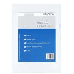 PVC HARD OFFER BAG FOR A4 L STARPAK DOCUMENTS 108396