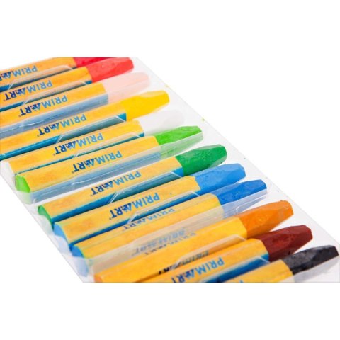 OIL PASTELS 12 COLORS JUMBO PRIMA ART 385158