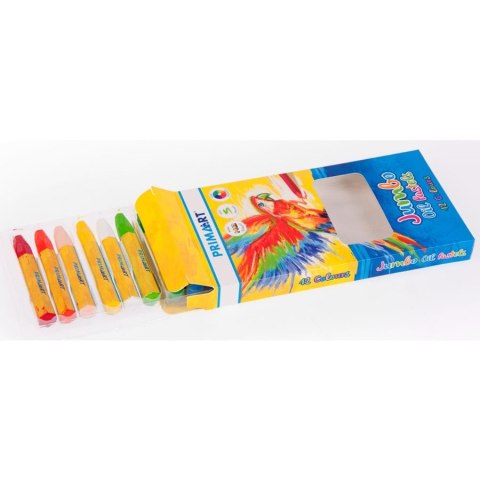 OIL PASTELS 12 COLORS JUMBO PRIMA ART 385158