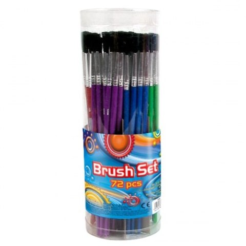 SCHOOL BRUSHES 72 PIECES IN TUBE STARPAK 144137