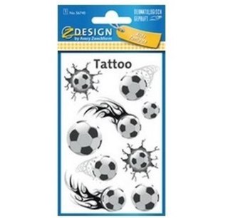 TATTOO 8X16CM BALL TATTOO ZWECKFORM 56740