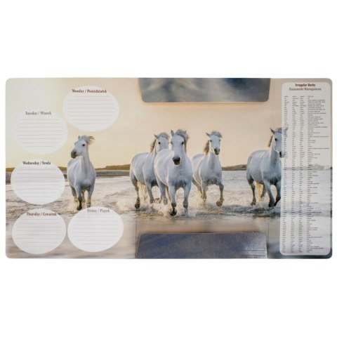 FILE WITH A ERASER A4 HORSES STARPAK 298952