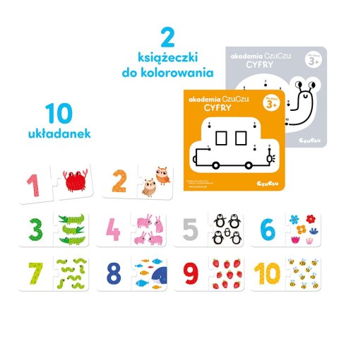 PUZZLE EDUC BOOKLET ACADEMY OF CCZUZU NUMBERS 3 CCZUCHU