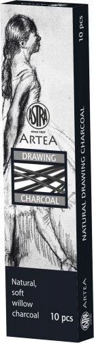 DRAWING CARBON CIRCLE 3-6 AST ARTEA KPL10 PCS