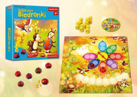 Colorful ladybugs - Board game