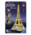The Eiffel Tower at night. 3D Puzzle