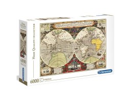 Ancient map | puzzle 6000 pieces | Clementoni