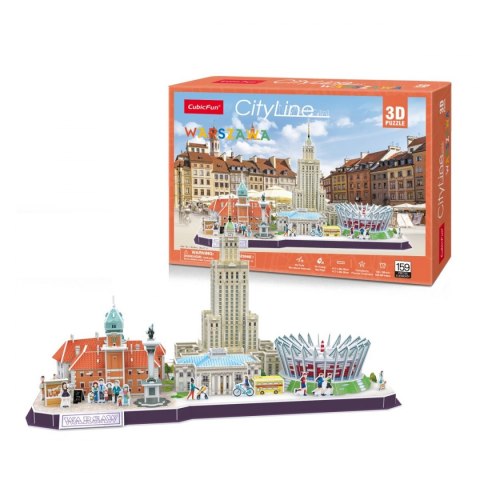 CubicFun: Puzzle 3D City Line Warsaw