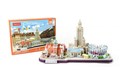 CubicFun: Puzzle 3D City Line Warsaw