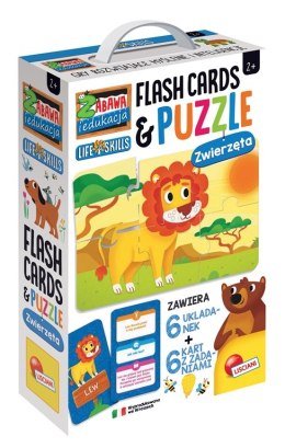 Lisciani: Carotina - Fun and educational children's puzzles and flashcards: Animals