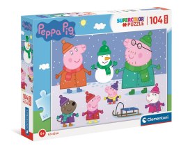 Clementoni - Puzzle 104 pieces. Maxi Peppa Pig
