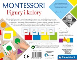 Clementoni: Educational Games - Montessori shapes and colors