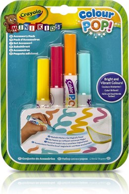 Crayola | Color POP! | Set of 4 dry-erase mini felt-tip pens