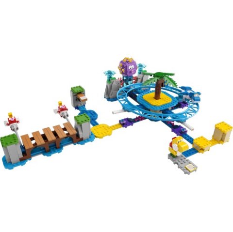 LEGO® Super Mario - Big sea urchin and beach fun