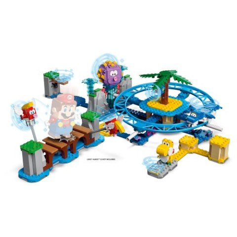 LEGO® Super Mario - Big sea urchin and beach fun