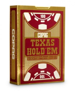 Cartamundi: Playing Cards - Texas hold'em jumbo gold/red